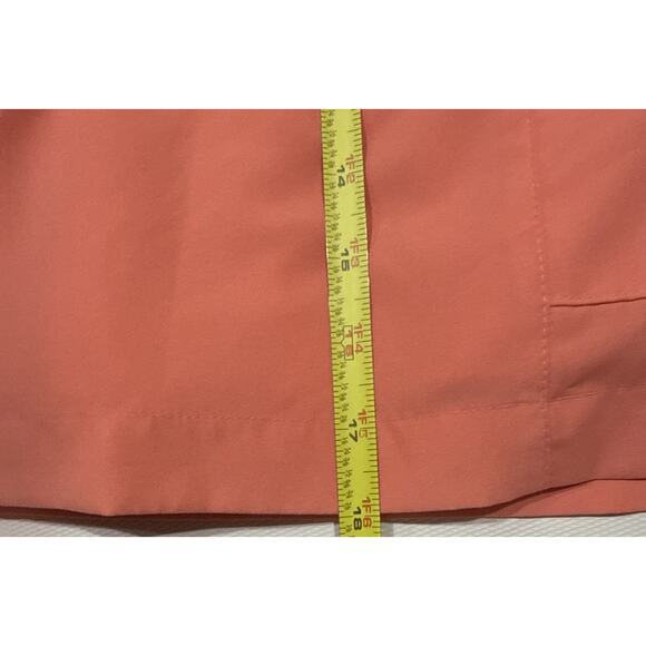 Women’s Izod Tennis golf skorts salmon pink Size 10 - Side Zipper - Picture 4 of 7